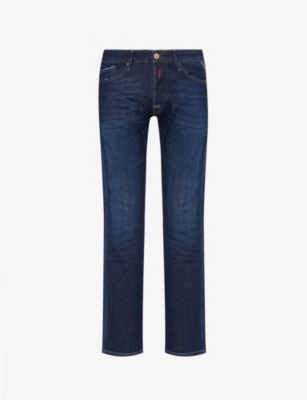 REPLAY: Waitom straight-leg stretch-denim jeans