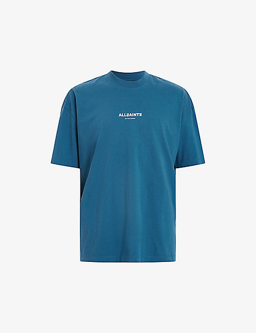 ALLSAINTS: Subverse logo-print relaxed-fit organic-cotton T-shirt
