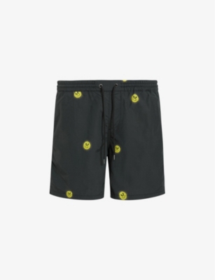 ALLSAINTS: Sunsmirk logo-print slim-fit swim shorts