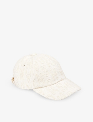 SANDRO: Logo-embroidered curved-visor cotton cap