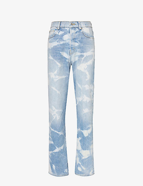 NAHMIAS: Baggy tie-dye relaxed-fit jeans