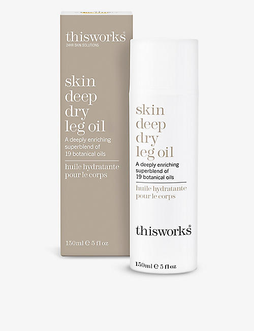 THIS WORKS: Skin Deep dry leg oil 150ml