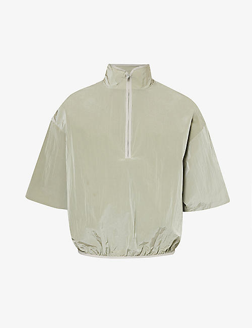 FEAR OF GOD ESSENTIALS: ESSENTIALS relaxed-fit woven shirt