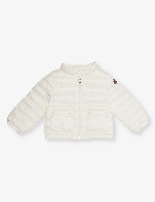 MONCLER: Lans brand-patch shell-down jacket 6-36 months