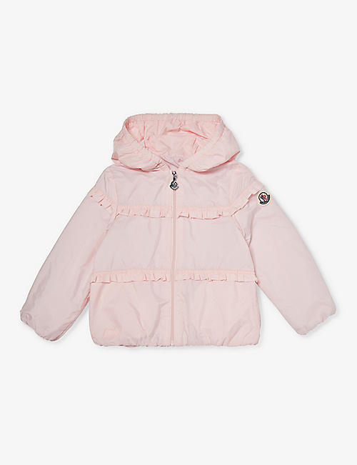 MONCLER: Hiti brand-patch shell jacket 3-36 months
