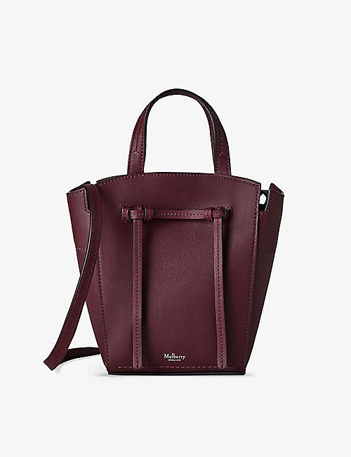 MULBERRY: Clovelly mini leather tote bag