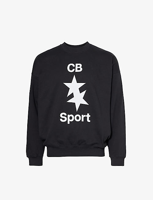 COLE BUXTON: CB Sport logo-print cotton-jersey sweatshirt