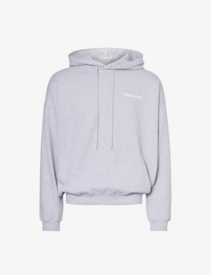 COLE BUXTON: CB Sportswear logo-print relaxed-fit cotton-jersey hoody