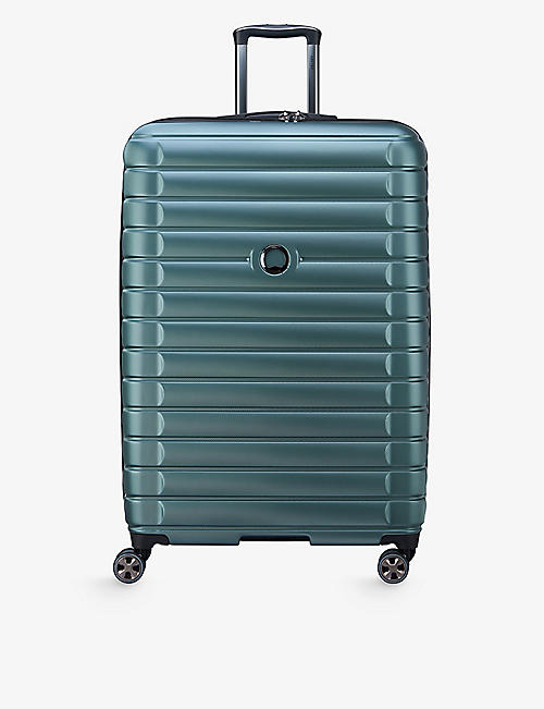 DELSEY: Shadow 5.0 4-wheel XL expandable polypropylene hard check-in suitcase 82cm