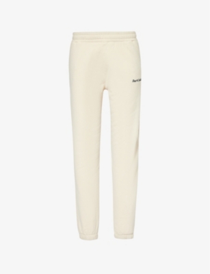 4TH & RECKLESS: Ferne brand-embroidered cotton-jersey jogging bottoms