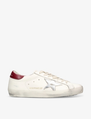 GOLDEN GOOSE: Superstar Exclusive 3 leather low-top trainers