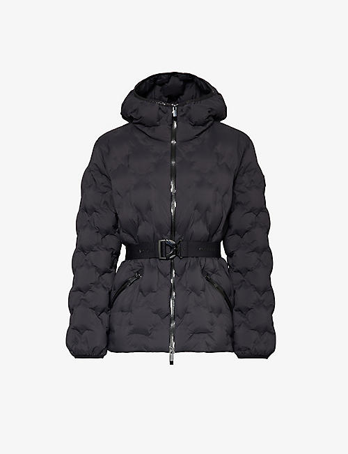 MONCLER: Adonis brand-patch shell-down jacket