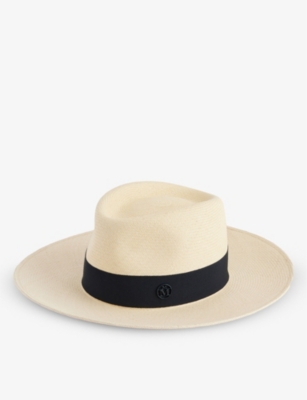 MAISON MICHEL: New Abby braided-trim wool hat
