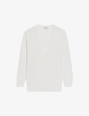 CLAUDIE PIERLOT: Meggy V-neck knitted cardigan