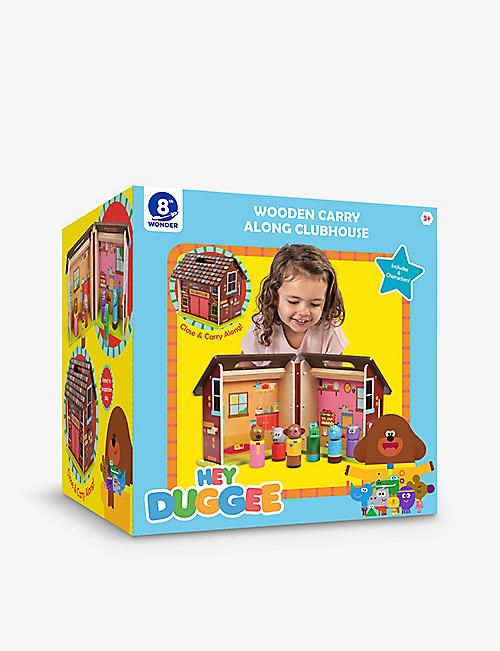 HEY DUGGEE: Carry Along Clubhouse wooden toy set
