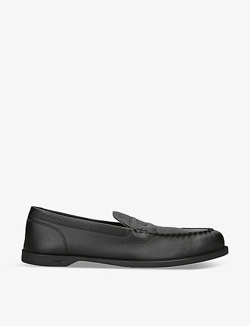 JOHN LOBB: Pace leather loafers