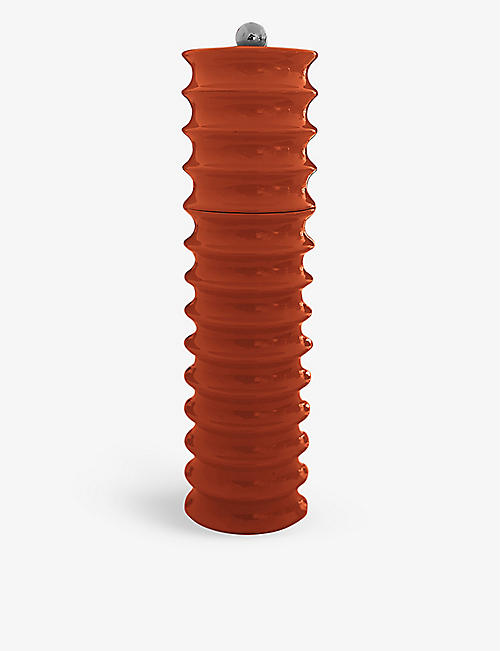 ADDISON ROSS LONDON: Twister wooden salt and pepper grinder 24cm