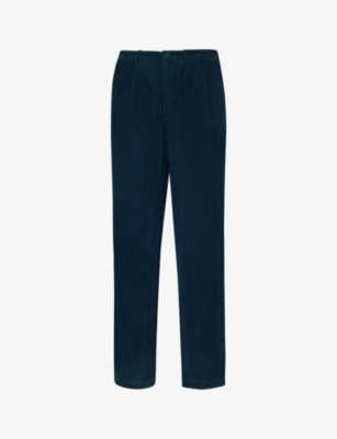 SUNSPEL: Tapered-leg regular-fit cotton-corduroy trousers