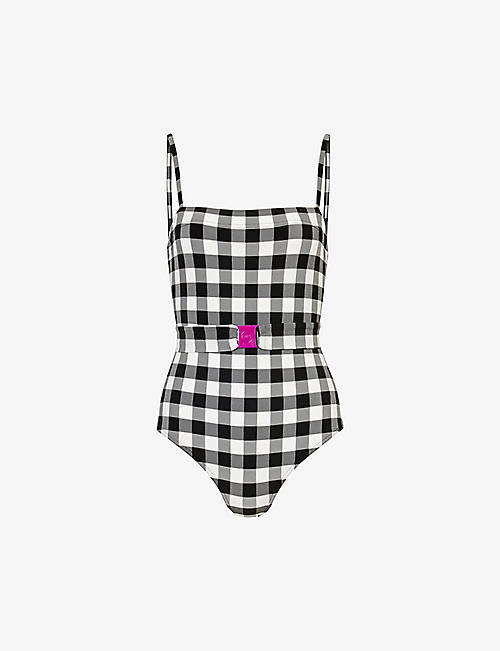ERES: Prisme gingham-pattern swimsuit