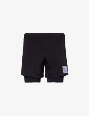 SATISFY: TechSilk™ lined stretch-shell shorts