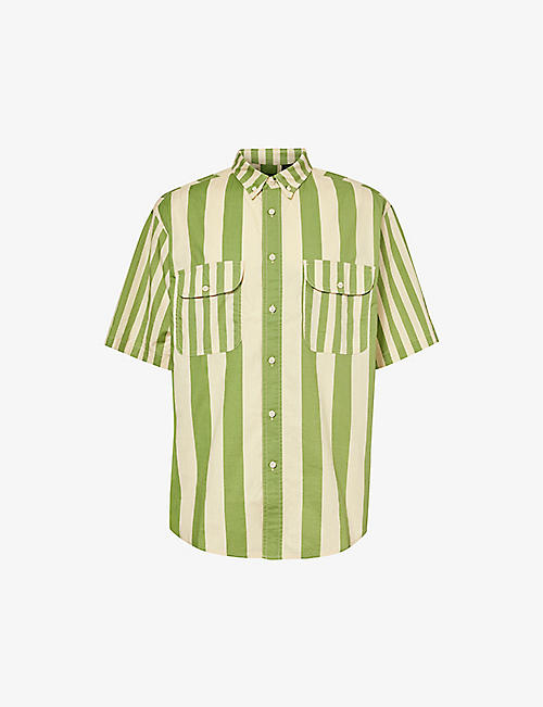 LEVIS: Striped relaxed-fit cotton shirt