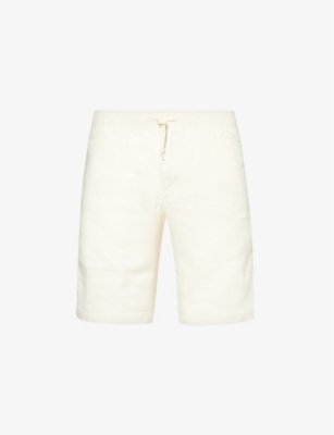 TOMMY HILFIGER: Harlem drawstring-waistband linen-blend shorts