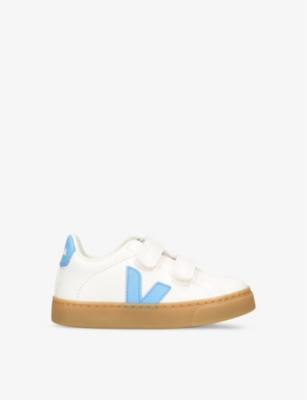 VEJA: Esplar logo-embroidered leather low-top trainers 2-5 years