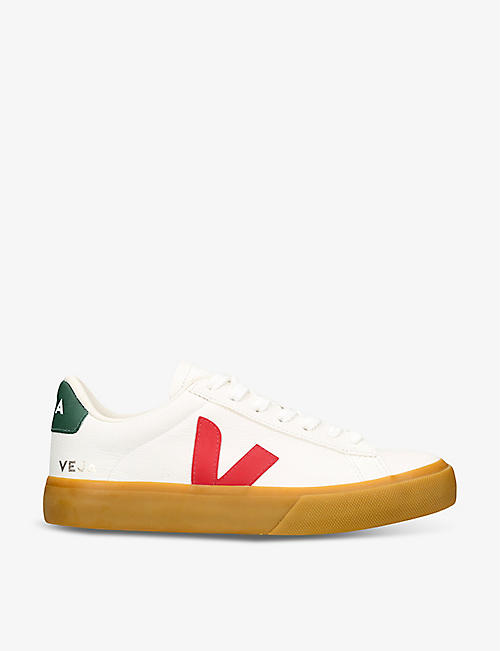VEJA: Women's Campo leather low-top trainers