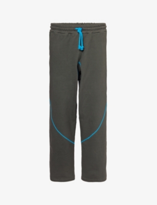 SAUL NASH: Air contrast-stitched cotton-jersey jogging bottoms