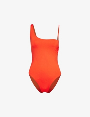 MAX MARA: Clara asymmetric swimsuit