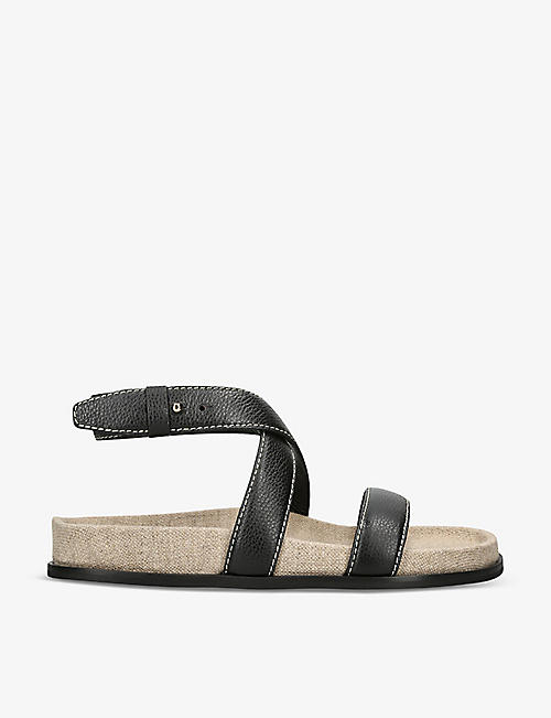 TOTEME: Chunky leather sandals