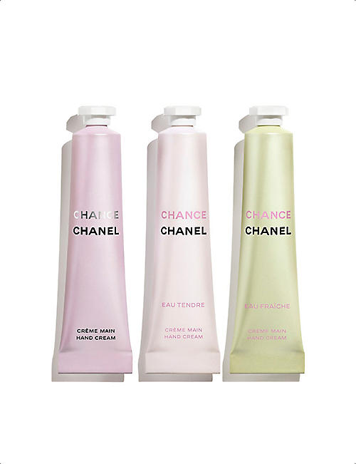 CHANEL: <strong>CHANCE</strong> Perfumed Hand Creams gift set