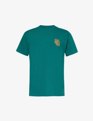 CARHARTT WIP: Hellraiser brand-print organic-cotton T-shirt