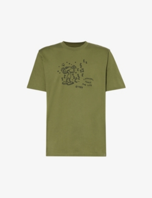 CARHARTT WIP: Tools For Life graphic-print organic cotton-jersey T-shirt
