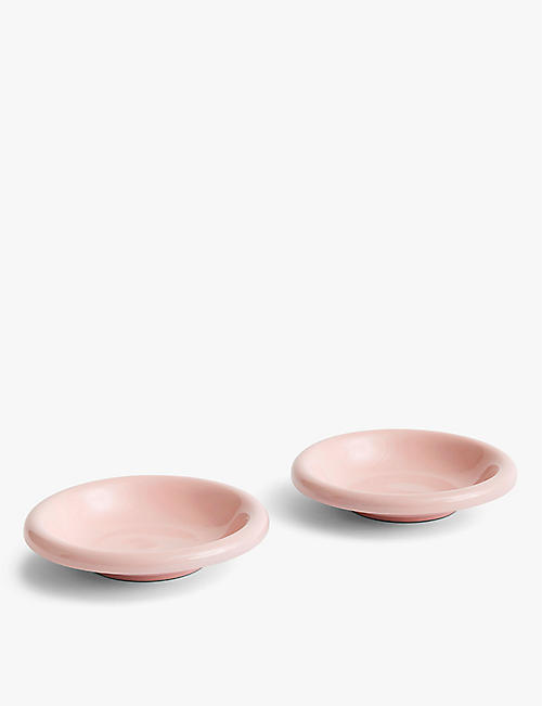 HAY: Barro round terracotta bowls set of two