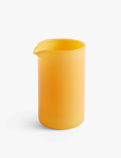 HAY: Tined borosilicate-glass jug 11cm