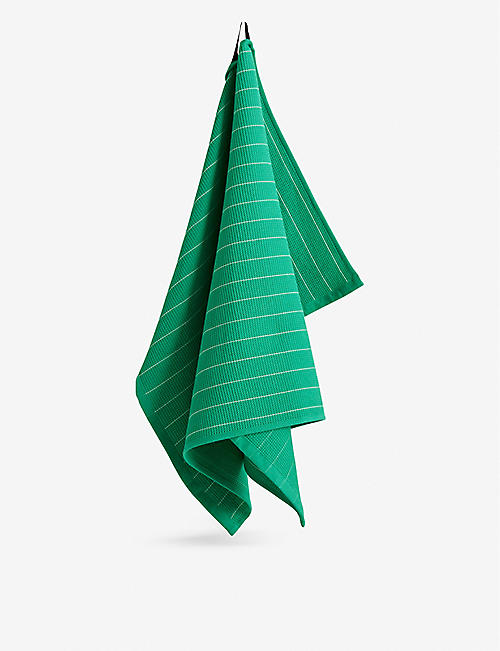 HAY: Canteen striped cotton tea towel