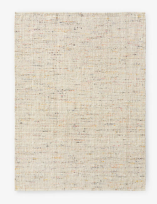 HAY: Crayon speckled wool-blend rug 140cm x 200cm