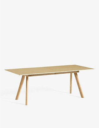 HAY: Copenhague extendable oak dining table