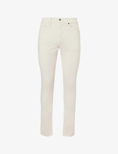 7 FOR ALL MANKIND: Slimmy slim-fit tapered cotton-blend jeans