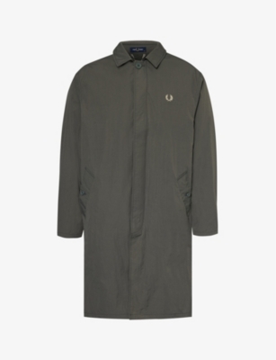 FRED PERRY: Relaxed-fit brand-embroidered recycled-polyamide jacket