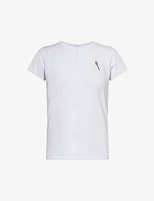 RAG & BONE: Matchstick cotton-jersey T-shirt