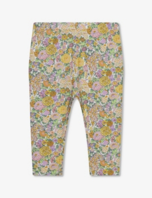 TROTTERS: Elysian Day floral-print leggings 3-24 months
