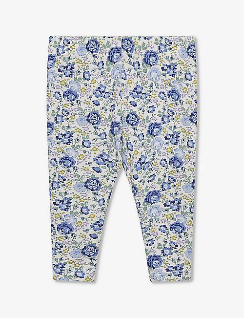 TROTTERS: Felicite floral-print stretch-cotton leggings 3-24 months