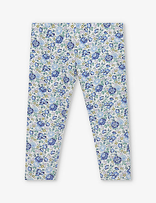 TROTTERS: Felicite floral-print stretch-cotton leggings 2-11 years