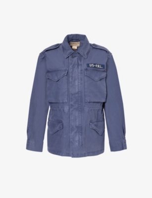 POLO RALPH LAUREN: Field flap-pocket regular-fit cotton jacket