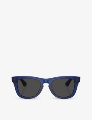 BURBERRY: BE4426 rectangle-frame acetate sunglasses