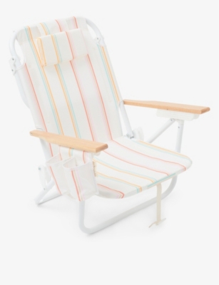 SUNNYLIFE: Rio Sun multi-stripe woven beach chair 76cm