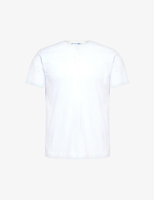 COMME DES GARCONS SHIRT: Crewneck regular-fit cotton-jersey T-shirt