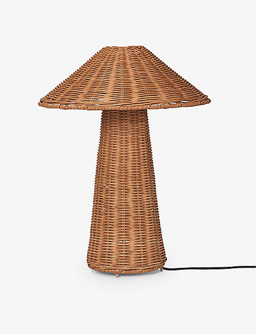 FERM LIVING: Dou rattan table lamp 40cm